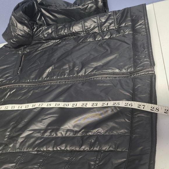 INC International Concept Black Puffer Zip- Up Jacket (Lg) NWT - Picture 11 of 14